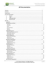 API Documentation