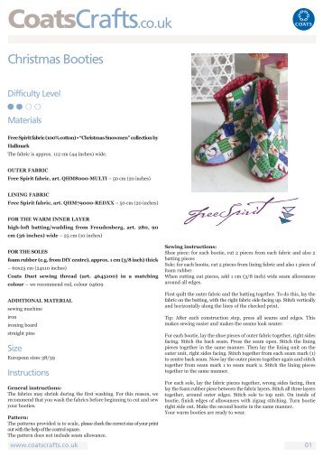 Shoe and sole patterns - FaveQuilts.com