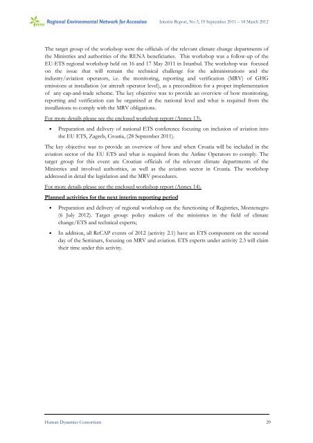 3rd Interim report September 2011- March 2012.pdf - Renanetwork.org