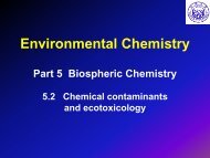 PART 5_2 Chemical contaminants and ecotoxicology