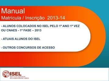 Manual - ISEL