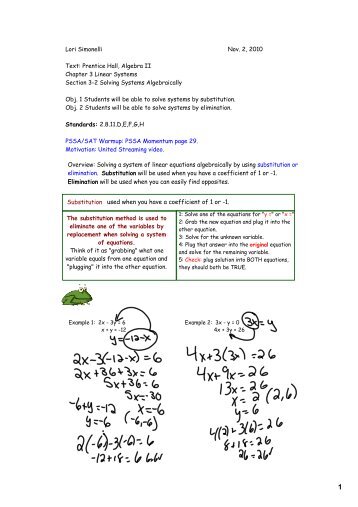 Worksheets Solving Systems Of Equations Algebraically Worksheet solving systems of linear equations worksheet math algebraically pdf www linear