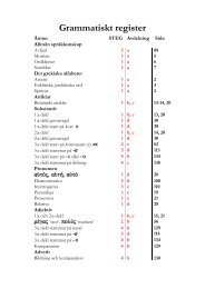 Grammatiskt register - klassiskagrekland.se