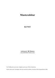 Musterabitur Kunst - ISB