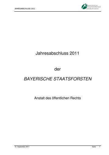 Seite - Bayerische Staatsforsten