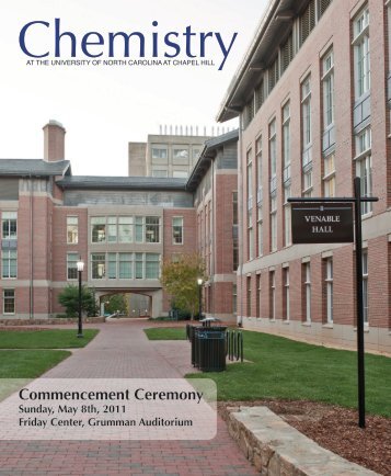 Commencement Ceremony - University of North Carolina at Chapel ...