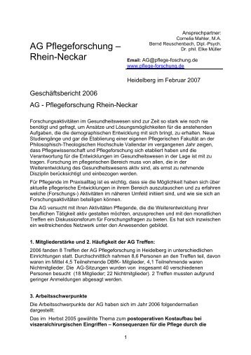 Download - AG Pflegeforschung Rhein-Neckar