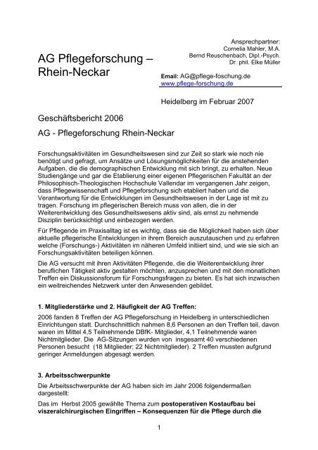 Download - AG Pflegeforschung Rhein-Neckar
