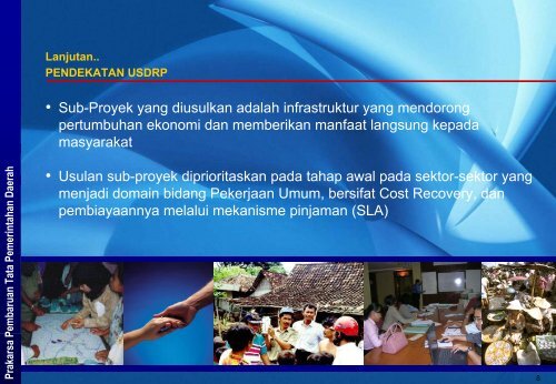 PERANAN USDRP DALAM MENDUKUNG ... - Ditjen Cipta Karya