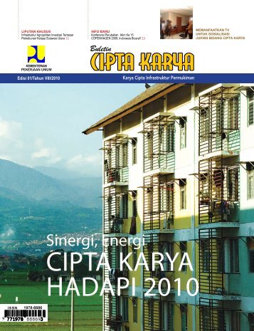 CIPTA KARYA HADAPI 2010 - Ditjen Cipta Karya