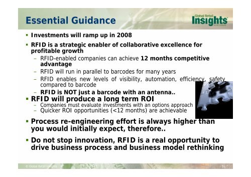 RFID Adoption Roadmap in Manufacturing, Transportation and ...