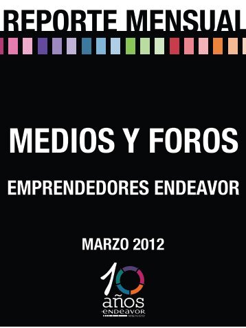 EMPRENDEDORES ENDEAVOR EMPRENDEDORES ENDEAVOR