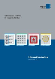 Hauptkatalog - Telecom Behnke