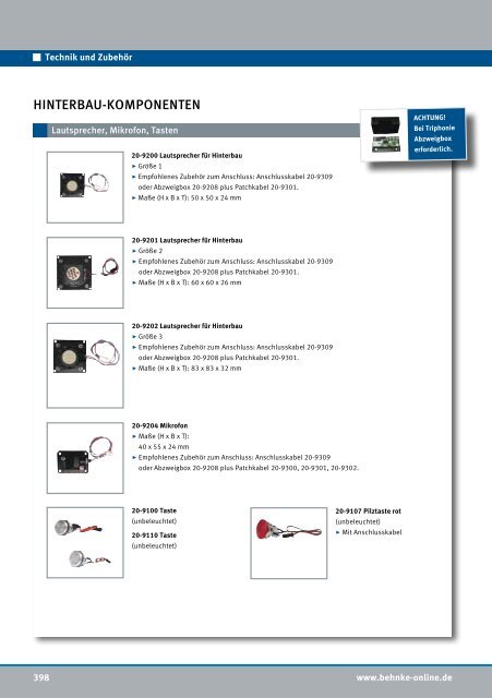 Hauptkatalog - Telecom Behnke