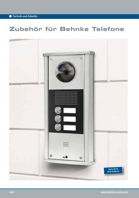 Hauptkatalog - Telecom Behnke