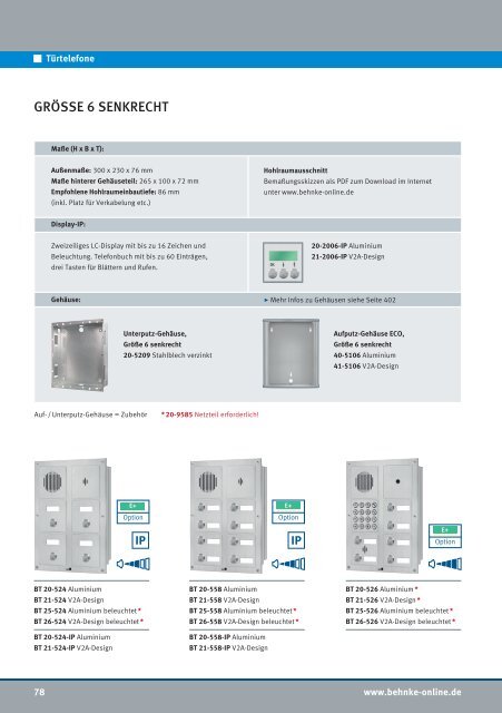 Hauptkatalog - Telecom Behnke