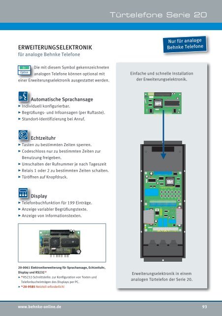 Hauptkatalog - Telecom Behnke