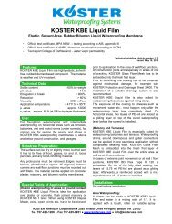 KOSTER KBE Liquid Film