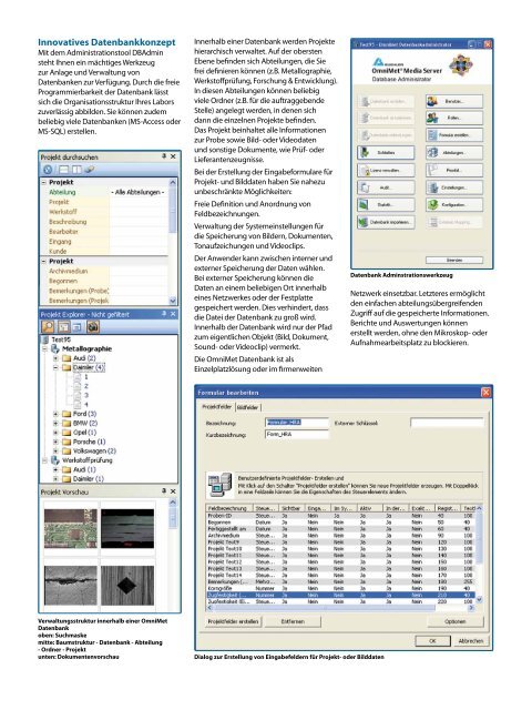 OmniMet 9.5 Ãbersicht - Buehler GmbH