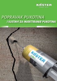 POPRAVAK PUKOTINA - KÃSTER HRVATSKA doo