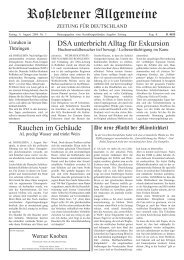RoÃlebener Allgemeine Zeitung - werner-knoben.de