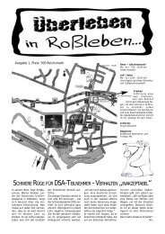 Ãberleben in RoÃleben - Werner Knoben