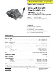 Series V70 and V90 Directional Control - hyd.com