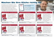 Flyer Schriftenreihe zum KÃ¼chenbetriebswirt - F&B Support