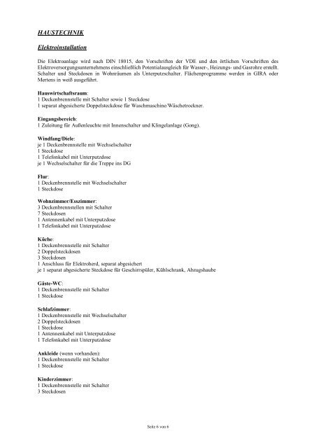 Leistungsbeschreibung herunterladen (PDF, 183kb) - Headline Bau