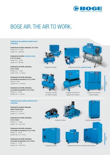 BOGE AIR. THE AIR TO WORK. - Interempresas