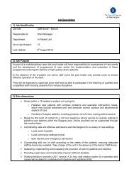 Job Description 1) Job Identification Job title: Staff Nurse â Band 5 ...