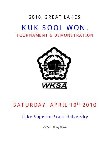 World Kuk Sool Association - World KUK SOOL Won