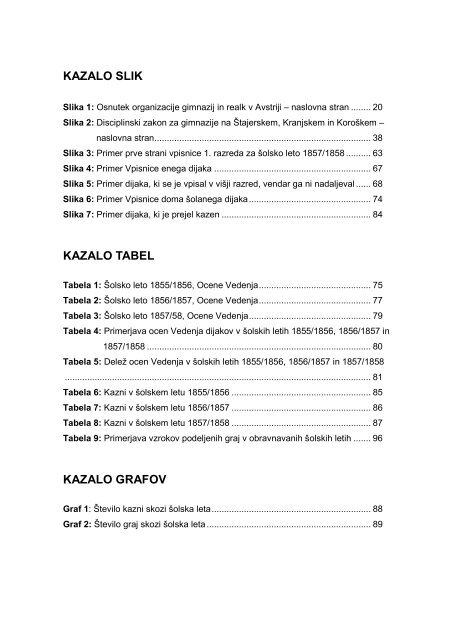 kaznovanje in disciplinski reÅ¾im v gimnazijah na slovenskem v ...