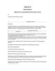 Application for Accident Compensation