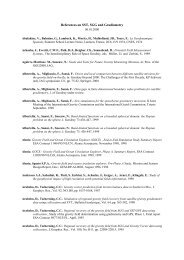 References on SST, SGG and Gradiometry - Geodetic Science - The ...