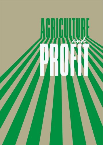 Agriculture and Profit - Office of the High Representative in Bosnia ...