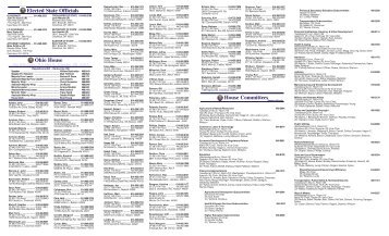 Legislative Pocket Directory