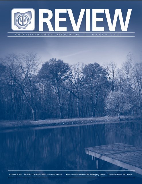 The OP Review March 2007 - Ohio Psychological Association