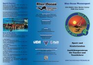 Flyer 2012 Kurse - Blue Ocean Wassersport