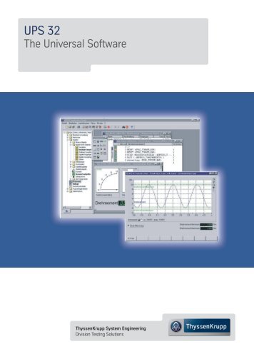 UPS 32 - ThyssenKrupp System Engineering