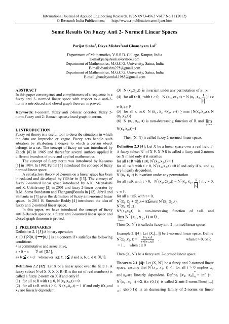 Some Results On Fuzzy Anti 2 Normed Linear Spaces