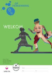 Op verkenning 1 - Themaschrift 'WELKOM' 