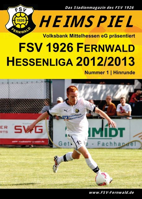 Das Stadionmagazin des FSV zur - FSV 1926 Fernwald