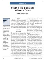 history of the internet and its flexible future - IEEE Xplore