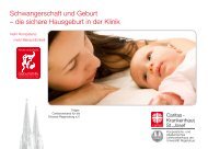 Schwangerschaft und Geburt - Caritas-Krankenhaus St. Josef ...