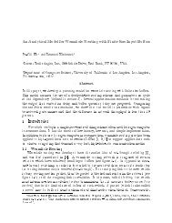 An Analytical Model for Wormhole Routing with Finite Size Input Bu ers