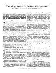 Throughput Analysis for Persistent CSMA Systems - CiteSeerX