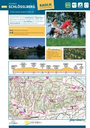 Radkarte als PDF downloaden - Tourismusverband Loipersdorf