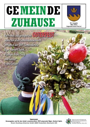 Gemeinde Zuhause 1/2013 (PDF) - Gemeinde Loipersdorf