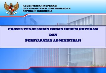 proses pengesahan badan hukum koperasi dan persyaratan ...